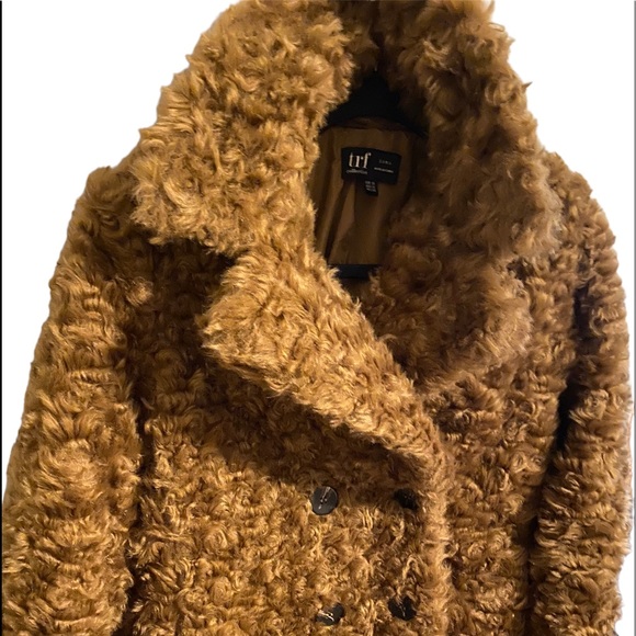 ZARA FAUX FUR COAT - Picture 10 of 10